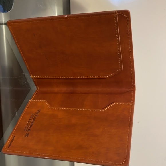Leather Passport Holder - Picture 2 of 4